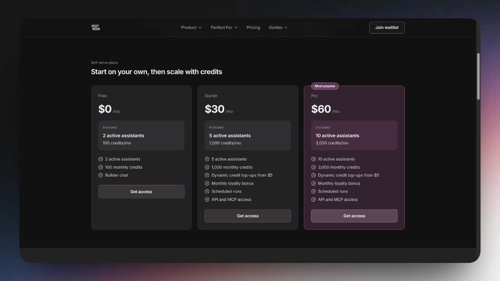 Pinksheep self-serve pricing plans